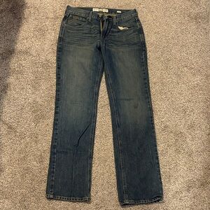 Ariat Men’s Straight Leg Jeans - Dark Blue